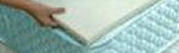 Memory foam toppers